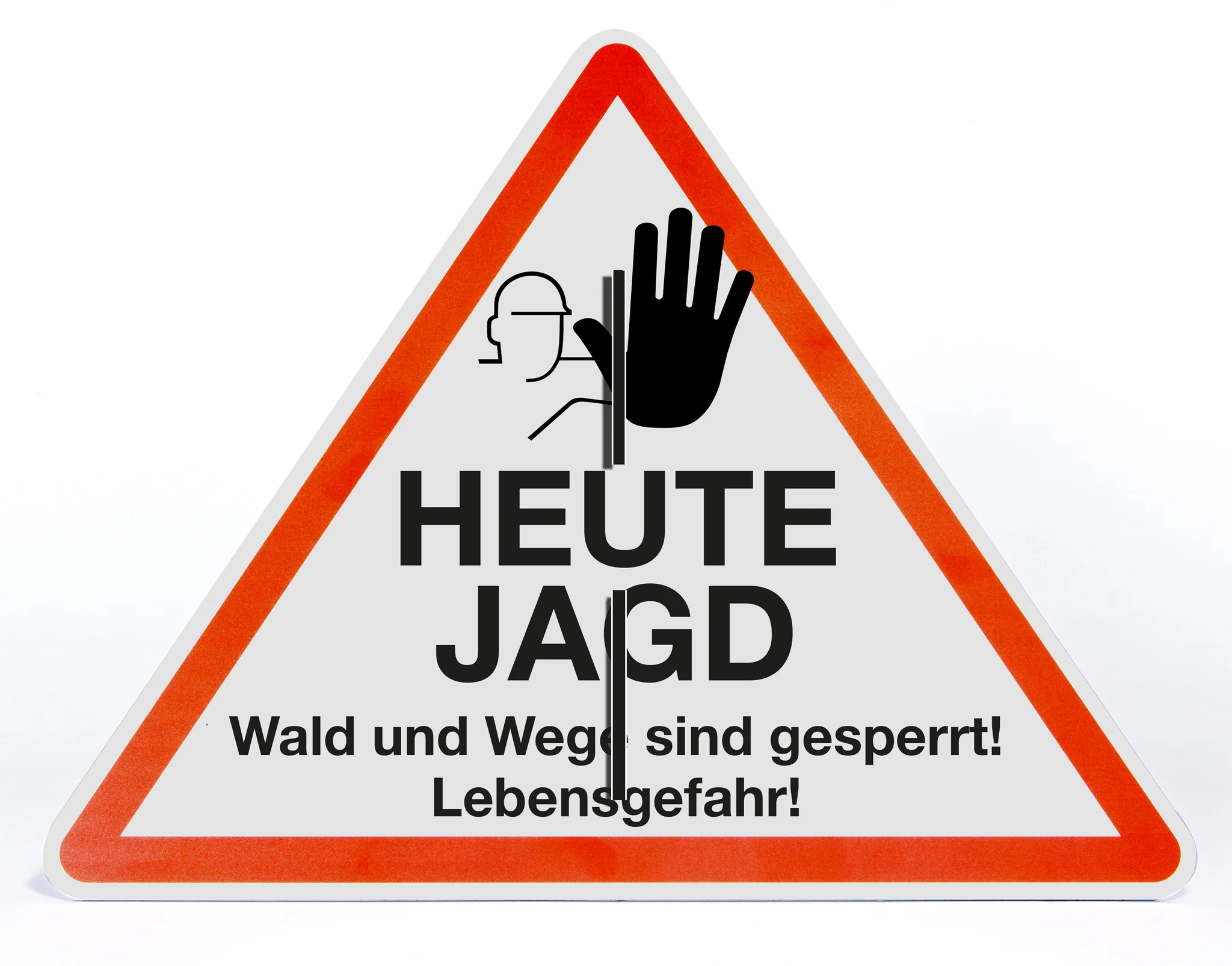 Aufsteller - Jagd gesperrt